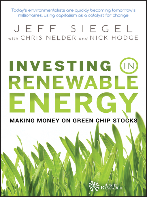 Title details for Investing in Renewable Energy by Jeff Siegel - Available